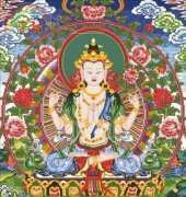 Buddha with 8 arms