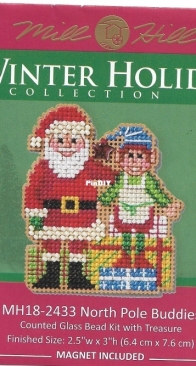 Mill Hill - MH18-2433 - Winter Holiday Collection - North Pole Buddies