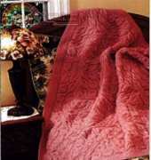 Lion Brand Yarns-N°658-Cascading Leaves Blanket