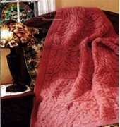 Lion Brand Yarns-N°658-Cascading Leaves Blanket