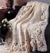 Roses remembered afghan - Terry Kimbrough - Free