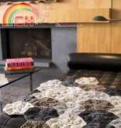 Lionbrand:Modular Cable Afghan/free