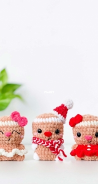 Easy Crochet Plushies - Carol - Mini Gingerbread