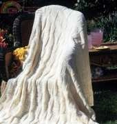 Reversible Square-in-a-Square Throw by Annette McRell -Free