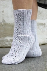 Velvet Sky Socks by Valya Boutenko