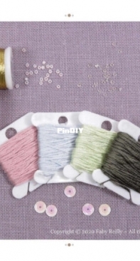 Faby Reilly Wintry Blooms sewing set.