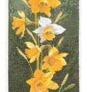 Heritage Stitchcraft - Flower Panels JCDF469 Daffodil Panel by John Clayton