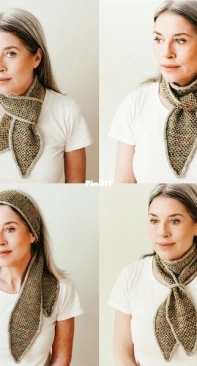 Schelpje  Scarf by Natasja Hornby-Free