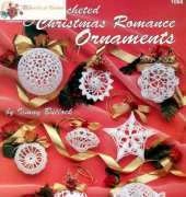 American School of Needlework - Ismay Bullock- 1088 Crocheted Christmas Romance Ornament