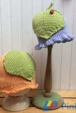 Marjis Yarncrafts-Flower Bud Hat by Marji LaFreniere-Free