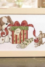Puppy Play by Helz Cuppleditch from The World of Cross Stitching TWOCS 236 XSD