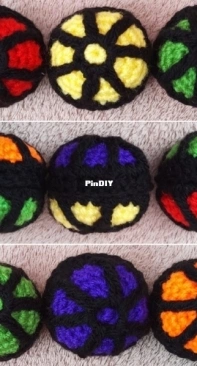 Crochet at Teris - Teri Hamilton - Wizards Orbs Keychains and Cat Balls - Free