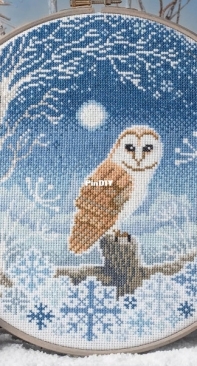 Silent Night by Emma Congdon from Cross Stitcher Issue 405 XSD + PCS