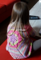my version of the flower cardigan