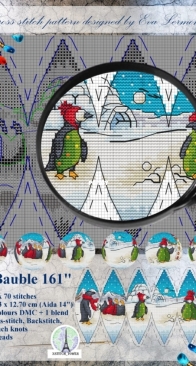 Xstitch Tower - Bauble 161 by Eva Lermontov