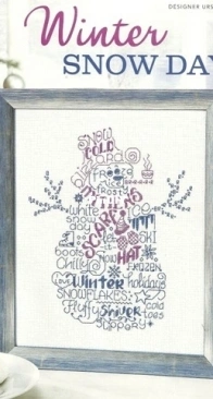Winter Snow Day by Ursula Michael from Cross Stitch & Needlework November 2012 XSD