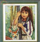 Melina 2013 Indian Girl With Deer