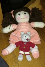 Mi primera muñeca y gatito