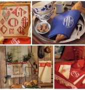 Monogrammes au Point de Croix-Isabelle Paidey