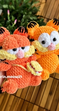 RIN Crochet - rin.meow21 - Linh Dang - Garfield Lasagne Meow