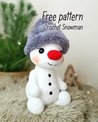 Little Sleepy Raccoon - Margaret - Snowman - Free