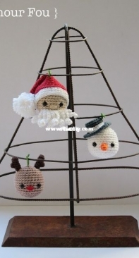 Amour Fou - Carla Mitrani - Christmas Ornaments - Decoraciones Navideñas - Spanish - Free