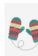 DMC Mittens - English & French - Free