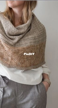 Mist Shawl by Inese Sang - Isang Knits