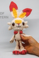 Amigurumino - Marie Folkeson - Scorbunny