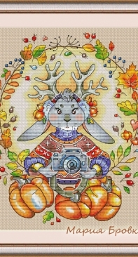 Bunny With A Camera by Maria Brovko