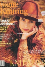 Vogue Knitting - Fall 1989