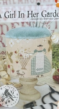 With Thy Needle and Thread WTNT A Girl In Her Garden