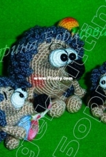 Marina Borisova - Hedgehog Family - Russian