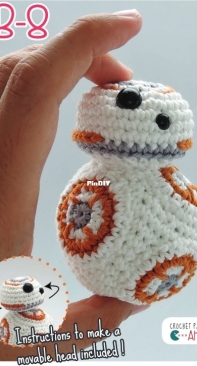 Ahooka Migurumi - AhookA - Ophelie L - BB-8 - French - Free