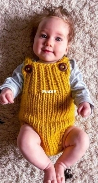 Super Chunky Livi Romper by Lauren Aston Designs