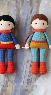 Wendy Li Designs - Superhero Boy A
