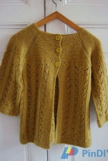 poloetcie-Lady Chatreuse Sweater by Sylvie Polo-English,French-Free
