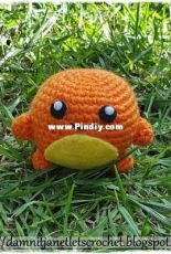 Damn it Janet lets crochet - Janet Carrillo -  Chibi Charmander - Free