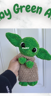 Sweet Brie Creations - Brie Lyddiatt - Baby Green Alien