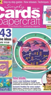 Simply Cards and Papercraft  Issue 233  August 2022