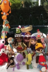 several toys
