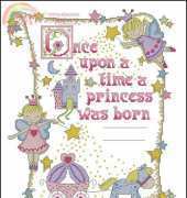 Bucilla 45328 Princess Birth Record XSD