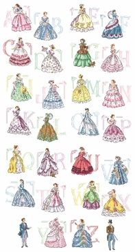 Les Brodeuses Parisiennes (LBP) - Le Grand ABC Crinoline PCS