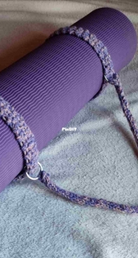 Yoga mat holder