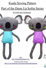 Dolls And Daydreams - Koala Sewing Pattern