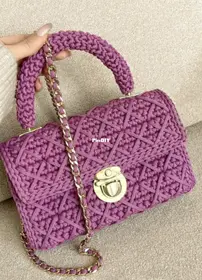WowCrochet - WowBag - Ekaterina Gulchenko - The Cross Bag
