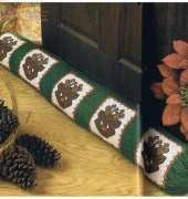 The Needlecraft Shop - Reindeer Draft Dodger by Donna Jarvis