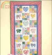 Chris Malone-Farm Animal Baby Quilt from Quilters World Feb. 2006