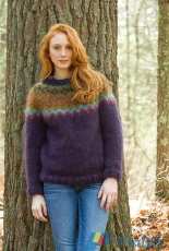 Classic Elite Yarns-La Gran Colorwork Yoke Pullover by Kristin Nicholas-Free