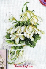Marya Iskusnitsa - Mary Weaver 06.002.06 Snowdrops PCS